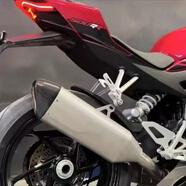 ISTUNT適用于張雪5000RR改裝瘋狂博士原廠外觀閥門排氣管 張雪500rr全段直上（寶馬尾段）
