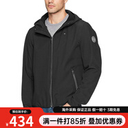 Tommy Hilfiger湯米男裝 秋冬新款男士上衣抓絨夾克外套防風保暖【現(xiàn)貨】 黑色 XL（建議180斤左右）