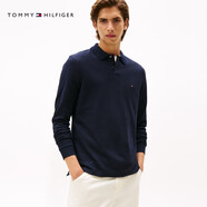 Tommy Hilfiger25新款秋冬男裝經(jīng)典1985商務(wù)休閑純色翻領(lǐng)長袖T恤POLO41283