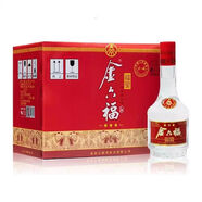 金六福福星高照三星/四星38/52度濃香型白酒500ml*6瓶整箱婚宴【喜宴】 38度 450mL 6瓶 2017年福星整箱