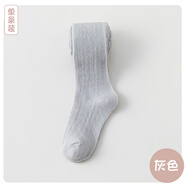 憤怒的小鳥女童連褲襪夏季薄款純色網(wǎng)眼防蚊春夏款寶寶兒童打底褲 純色點點灰色 0-1歲 建議身高60-70CM