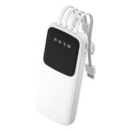 小米手機(jī)適用3c認(rèn)證自帶線充電寶10000毫安超薄小巧便攜20000毫安移動(dòng)電源可上飛機(jī) 10000毫安【3C認(rèn)證丨自帶四線】精美盒裝