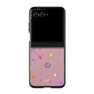 摩托羅拉moto razr 60 折疊屏手機 CASETiFY 專屬定制 時尚保護殼 繽紛幸運星