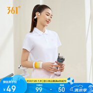 361°短袖女春夏季運(yùn)動(dòng)t恤速干衣polo衫跑步健身休閑瑜伽662424130H-1