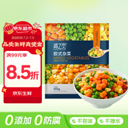 京鮮生 浦之靈歐式雜菜900g/袋 水果玉米粒 進(jìn)口青豆 輕食沙拉 冷凍蔬菜