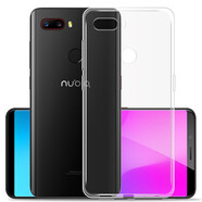 努比亞（nubia）適用努比亞Z18mini手機(jī)殼nubia NX611J保護(hù)套硅膠全包防摔磨后外 Z18mini防摔透明軟殼 努比亞其他型號(hào)