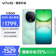 vivo Y300 12GB+256GB 青松 國家補貼 新一代超級揚聲器 6500mAh超薄藍(lán)海電池 超抗摔護眼直屏 AI手機