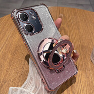 捷威丘適用oppoA5x手機(jī)殼oppo保護(hù)A5x硅膠套5G自帶鏡頭膜全包PKW110氣囊防摔opa透明軟oppopkw女x5g新款i 【閃粉-玫瑰金】自帶鏡頭膜 送全屏膜+補(bǔ)妝鏡 OPPO A5x