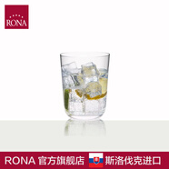 洛娜洛娜原裝進(jìn)口水晶玻璃家用水杯圓形果汁杯牛奶杯莫吉托冰飲杯 單支 445ml冷飲杯