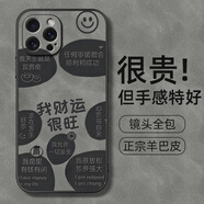 給力鼠適用蘋果16手機(jī)殼iphone15promax新款保護(hù)套13旋轉(zhuǎn)支架14男款xr磁吸12羊巴皮11軟x/7外殼xsmax財(cái)運(yùn) 鏡頭二合一灰色-財(cái)運(yùn)很旺 iPhone_SE(第三代)