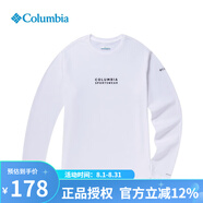 Columbia哥倫比亞戶外男士吸濕透氣圓領(lǐng)休閑長袖T恤AE4941 101 XL