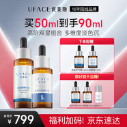 優(yōu)斐斯5%氨甲環(huán)酸+4%煙酰胺精華液高階雙星定制禮盒裝