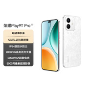 榮耀Play9T Pro 2000nits高亮護(hù)眼屏 抗摔防水 8GB+256GB 晨霧白 5G 新款 直屏手機(jī) 國(guó)家補(bǔ)貼