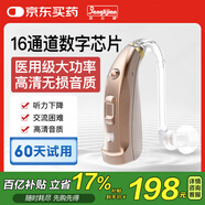 邦力健充電式助聽器數字16通道WDRC老年人中重度聽損耳聾隱形耳背式109H