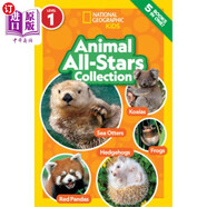 海外直訂National Geographic Readers Animal All-Stars Collection 國家地理讀者動物全明星收藏