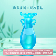 博物文創(chuàng)故宮珍寶冰箱貼金甌永固大吉葫蘆北京故宮城市旅行生日禮物 海藍(lán)花瓣口瓶款
