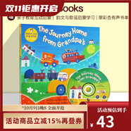The Journey Home from Grandpa’s 英文原版兒童繪本 Barefoot Books 廖彩杏推薦 附CD 常青藤爸爸推薦 邊聽(tīng)邊學(xué) 親子教育互動(dòng)啟蒙 綠山墻