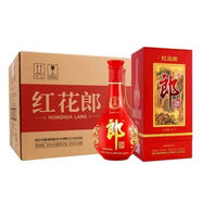 郎酒紅花郎 紅十 53度500ml 醬香型 婚宴喜宴白酒 京東快遞 更快更好 53%vol 500mL 6瓶 原箱裝