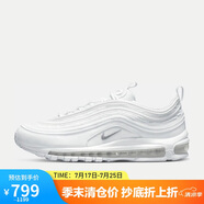 耐克男子休閑鞋AIR MAX 97運動鞋921826-101 白色 40.5 