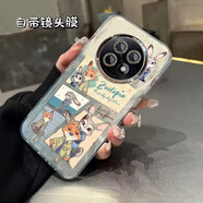 惠歡OPPOA6Max手機(jī)殼A3i新款A(yù)5X羽紗A2M網(wǎng)紅a55女A72保護(hù)套A58全包a57 精孔羽紗【尼克朱迪】+屏幕膜 OPPO A79