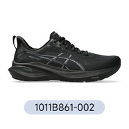 亞瑟士（asics）GT2000 12 男跑鞋13黑武士GTX穩(wěn)定支撐跑步鞋 1011B861-002GT2000 13 現(xiàn) 45 us11_285
