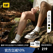 CAT卡特涼鞋沙灘鞋男鞋戶外休閑工裝風(fēng)舒適涼鞋HEATWAVE