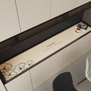 陸鹿餐邊柜墊電視柜桌墊玄關(guān)桌面墊子鞋柜臺(tái)面桌布防水防油茶幾保護(hù)墊 仲夏 定制尺寸 聯(lián)系客服