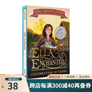 預(yù)售 英文原版 Ella Enchanted 魔法灰姑娘 紐伯瑞銀獎 兒童英語課外閱讀文學(xué)奇幻故事書 同名電影原著小說 安妮海瑟薇主演 綠山墻 .
