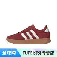 阿迪達斯 （adidas）Adidas BARREDA系列藍褐三葉草低幫復古德訓鞋JP7099 紅色 JP7098 40