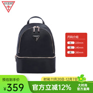 GUESS時(shí)尚百搭女包通勤休閑書(shū)包粉色背包簡(jiǎn)約精致印花雙肩包旅行包 FOLLIE背包