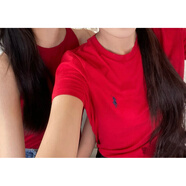 Polo Ralph LaurenPolo  Lauren大童款短袖T恤 323832904038RED紅色黑標(biāo) 美現(xiàn) L (14-16)