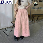 DGOV2025春夏新款溫柔風(fēng)波點(diǎn)長裙女簡約顯瘦百搭休閑a字裙遮胯半身裙 粉紅色1654可愛風(fēng)半身裙 S 裙長83建議80-100斤