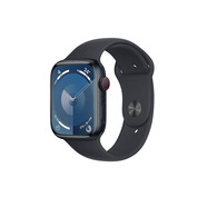 Apple Watch Series?9 (GPS)；45?毫米午夜色鋁金屬表殼；午夜色運動型表帶 - S/M MR993CH/A*企業(yè)專享