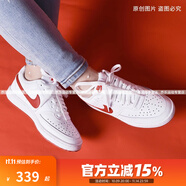 NIKE女鞋 COURT VISION 舒適透氣運動休閑板鞋 鞋盒破損CD5434-101 35.5 35.5碼