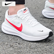 耐克（NIKE）男鞋跑步鞋 25夏季新款運(yùn)動(dòng)鞋耐磨登山休閑鞋子男網(wǎng)面透氣慢跑鞋 102-革命者8/白色紅勾/曬圖退10 45 （內(nèi)長(zhǎng)290mm）