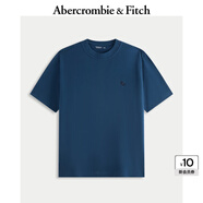 ABERCROMBIE & FITCH【重磅百搭】男裝25夏季經(jīng)典小麋鹿棉質(zhì)圓領(lǐng)短袖T恤KI124-5181 海軍藍(lán) 2XL (185/124A)