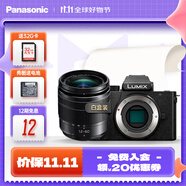 松下（Panasonic）Lumix G100D M43畫幅相機(jī) M43卡口 微單相機(jī) 無(wú)反數(shù)碼相機(jī) G100D+【12-60mm白盒】單鏡套裝