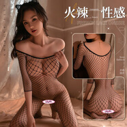 惹火貓 性感情趣內(nèi)衣開襠免脫漁網(wǎng)絲襪連體衣女睡衣性感女 R002