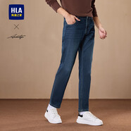 HLA海瀾之家牛仔褲男春秋新款輕商務(wù)時(shí)尚系列直筒褲子男
