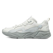 361°運動(dòng)鞋男2024年冬季新款運動(dòng)戶(hù)外防滑耐磨老爹鞋男復古文化鞋 南極灰/循環(huán)灰-6763 46