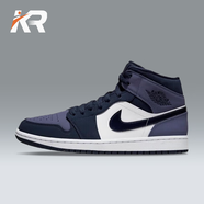 耐克（NIKE）【潮】板鞋aj1男鞋新款中幫復(fù)古運動鞋舒適耐磨休閑透氣籃球鞋 554724-445/桑德紫 43
