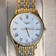【二手95新】浪琴（LONGINES）經(jīng)典優(yōu)雅瑰麗系列 單歷 大三針 表徑35mm 男士腕表商務(wù)正裝 L4.759.2.11.7石英-鋼帶