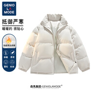 GENIOLAMODE品牌棉服男潮流棉衣外套男秋冬季立領(lǐng)休閑男士棉襖衣服男裝