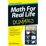 Math For Real Life For Dummies (Barry Schoenborn) 紙質(zhì)書-發(fā)快遞