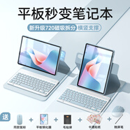 法普拉適用2025款華為matepadair11.5s鍵盤保護(hù)套SE11磁吸Air12寸平板V9榮耀GT/V8Pro殼mini8.8寸 迷霧藍(lán)【720橫豎旋轉(zhuǎn)/磁吸拆分】標(biāo)準(zhǔn)版 榮耀平板X9Pro(1