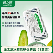 綠之源冰箱除味劑1盒裝 活性炭去除異味器回南天竹炭包除濕劑