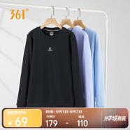 361°衛(wèi)衣女秋季外套運動休閑套頭衫寬松圓領長袖上衣662334801D-6