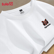 班尼路（Baleno）純棉t恤男柔軟舒適秋款運(yùn)動(dòng)休閑上衣男生卡通貓咪寬松大碼體恤衫
