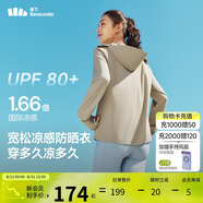 蕉下（beneunder）防曬衣女春夏涼感防紫外線新款A(yù)L818漠北咖S