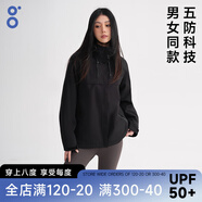 BODACHEL三合一沖鋒衣女秋冬季防風(fēng)防水保暖外套男可拆卸抓絨內(nèi)膽戶外滑雪 【女款】烏羽黑【五防科技】 M